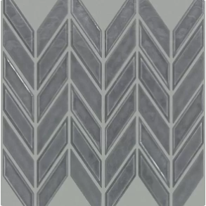 Dark Grey Chevron - ceramic tile